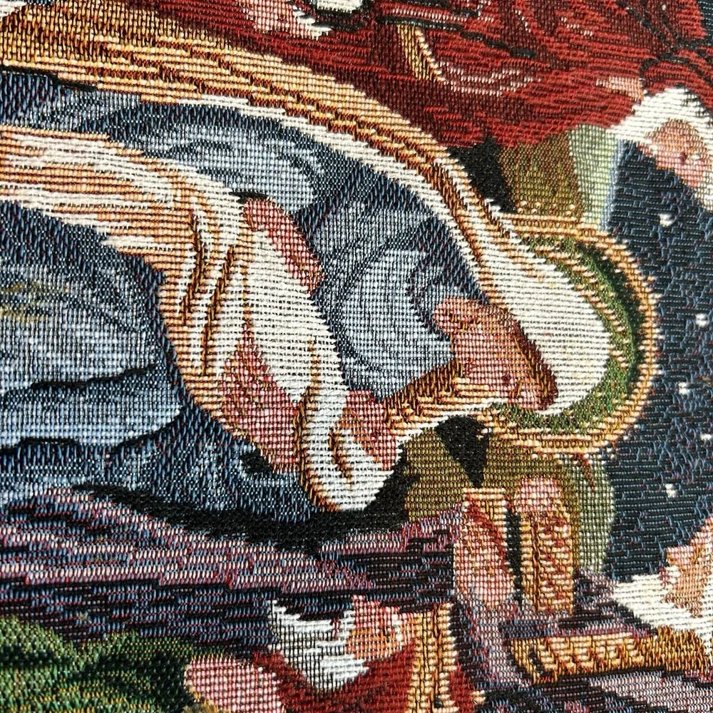 Nativity scene two piece‎ placemats Cloth 19x13. Christmas/ Christ / Bethlehem